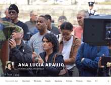 Tablet Screenshot of analuciaaraujo.org